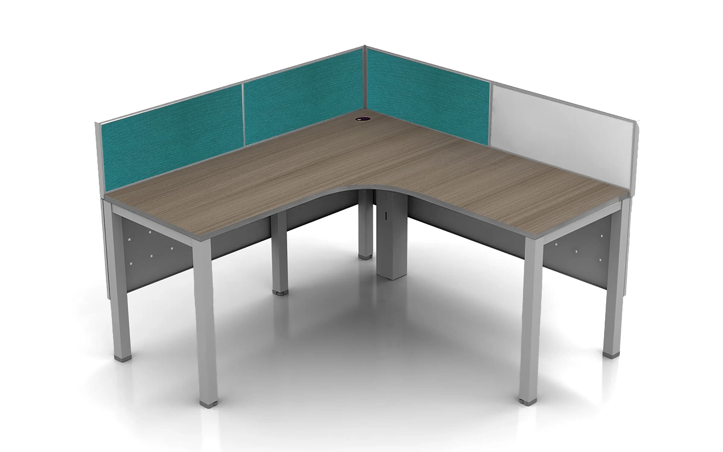 1 PERSON - CORNER WORKSTATION